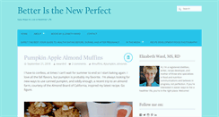 Desktop Screenshot of betteristhenewperfect.com